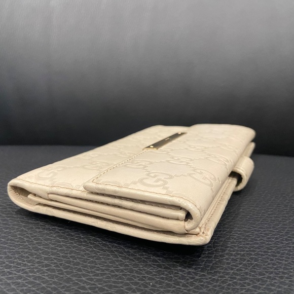 Gucci Margaux Guccissima Leather Long Wallet – Embossed GG – Chain Not Included - Picture 6 of 16